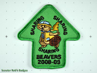 Click to enlarge 2008-09 Beaver Scouts Sharing Sharing Sharing